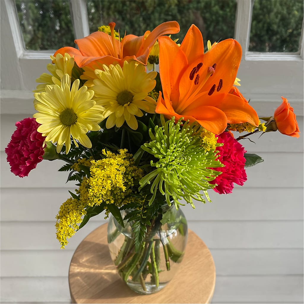 Bold & Bright – A Florist Original – BLUEMOON FLORAL & GIFT, Denver CO