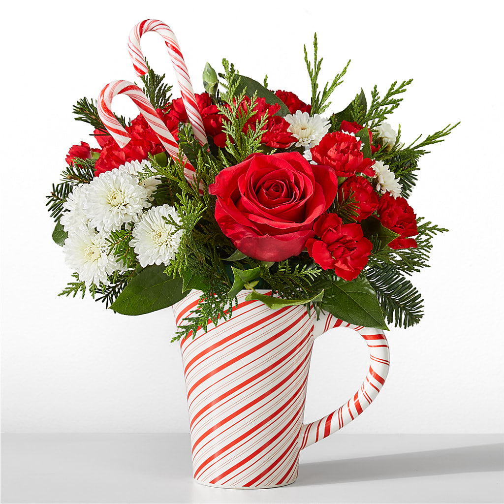 Peppermint Swirl Mug – BLUEMOON FLORAL & GIFT, Denver CO