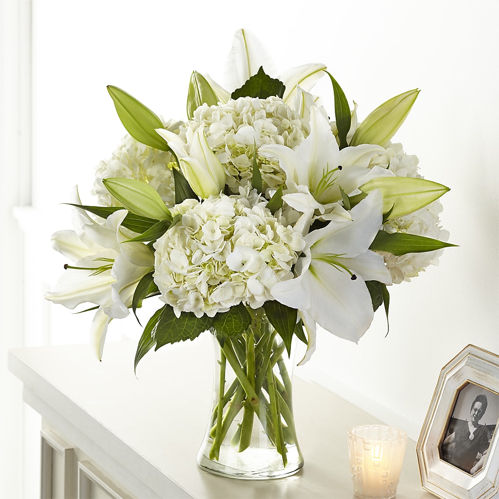 Compassionate Lily Bouquet – BLUEMOON FLORAL & GIFT, Denver CO