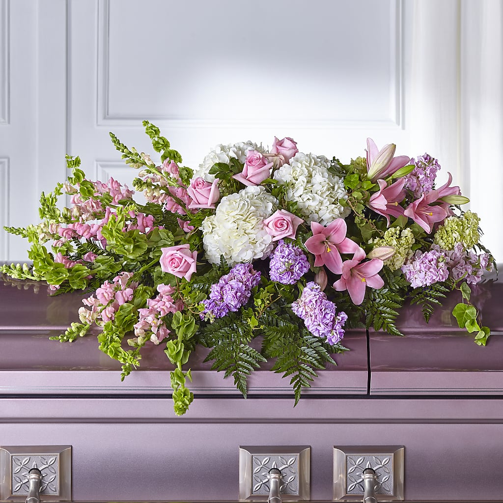 Life's Gratitude Casket Spray – BLUEMOON FLORAL & GIFT, Denver CO