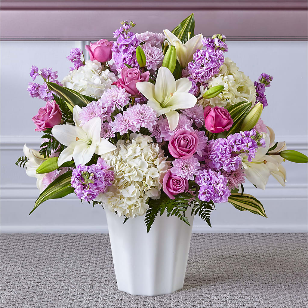 Heaven Sent Floor Basket – BLUEMOON FLORAL & GIFT, Denver CO