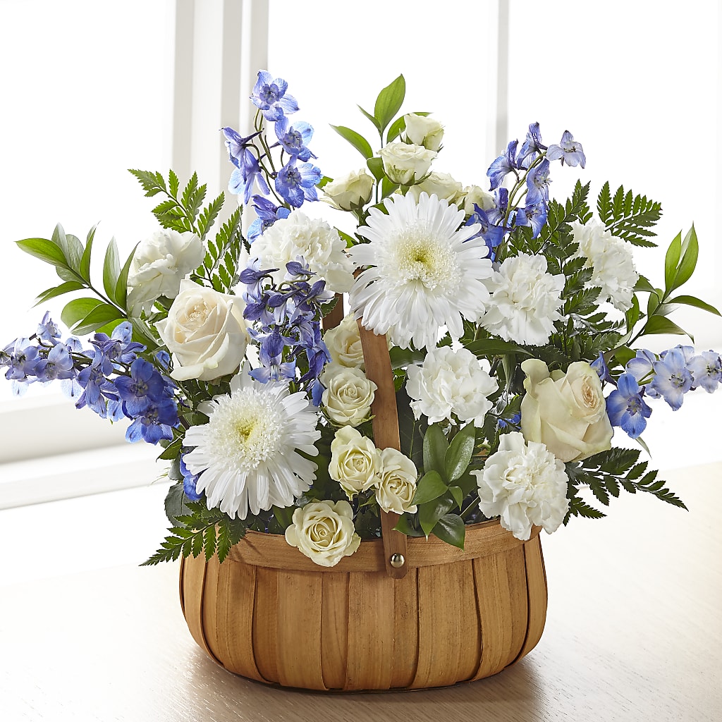 Harmony & Grace Basket – BLUEMOON FLORAL & GIFT, Denver CO