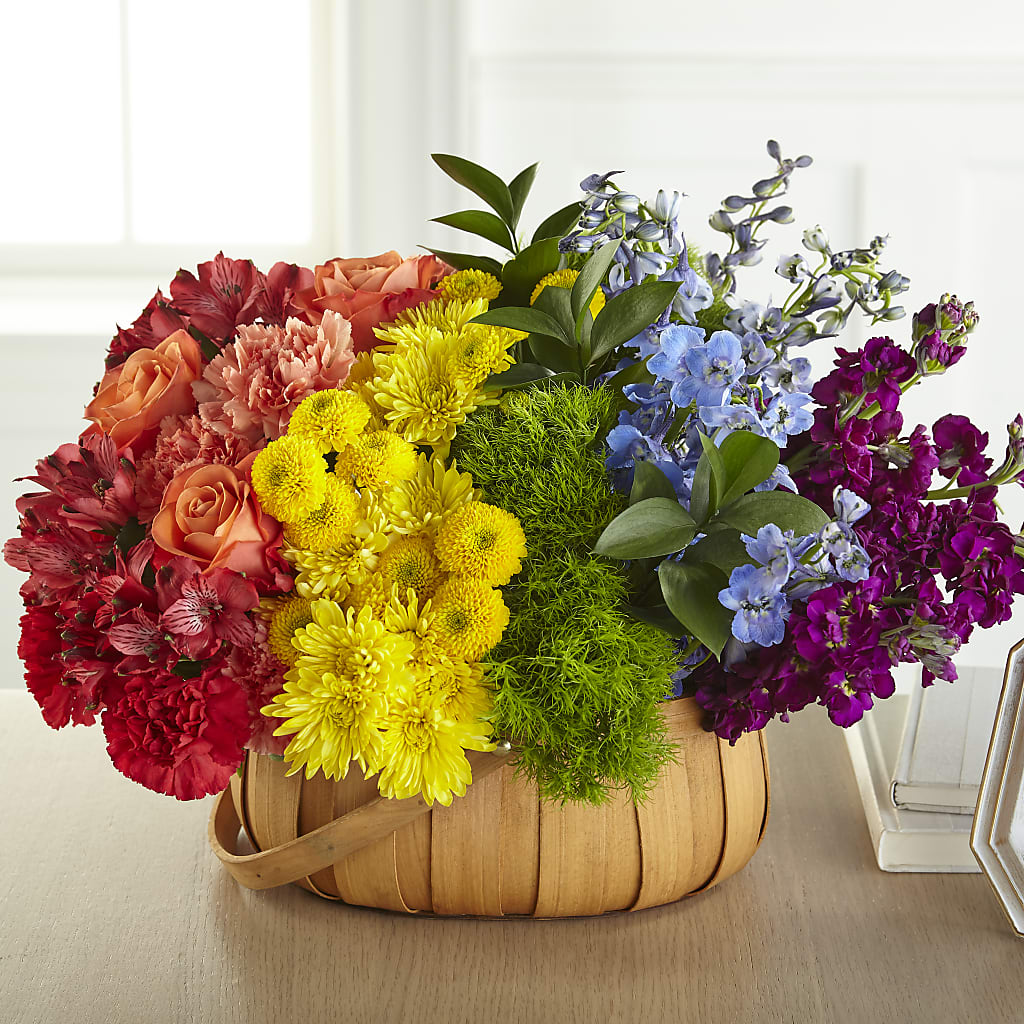 Prideful Basket – BLUEMOON FLORAL & GIFT, Denver CO