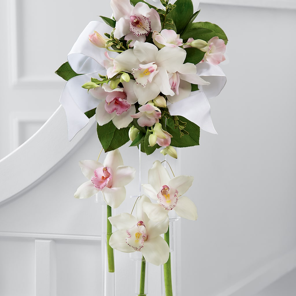 Perfect Entrance Pew Arrangement – BLUEMOON FLORAL & GIFT, Denver CO