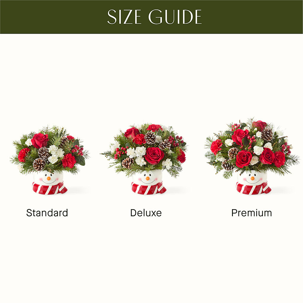 Jolly Snowman Bouquet – BLUEMOON FLORAL & GIFT, Denver CO