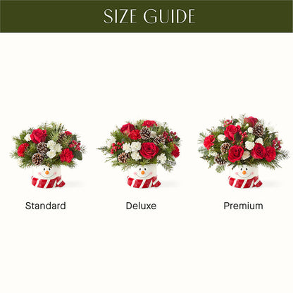 Jolly Snowman Bouquet – BLUEMOON FLORAL & GIFT, Denver CO