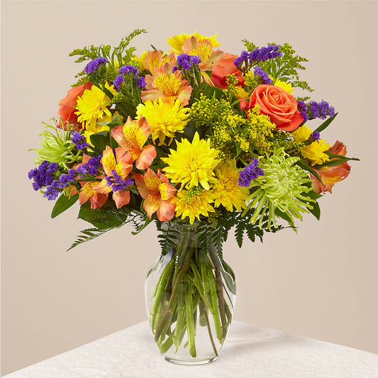 Marmalade Skies Bouquet – BLUEMOON FLORAL & GIFT, Denver CO