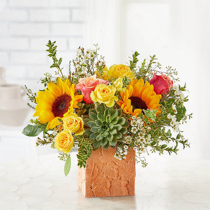 Sunflower Season Bouquet – BLUEMOON FLORAL & GIFT, Denver CO