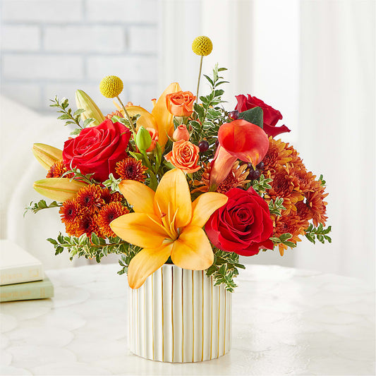 Scarlet Skies Bouquet – BLUEMOON FLORAL & GIFT, Denver CO