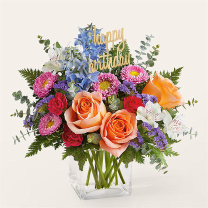 Birthday Bash Bouquet – BLUEMOON FLORAL & GIFT, Denver CO