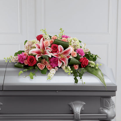 Splendid Grace Casket Spray – BLUEMOON FLORAL & GIFT, Denver CO