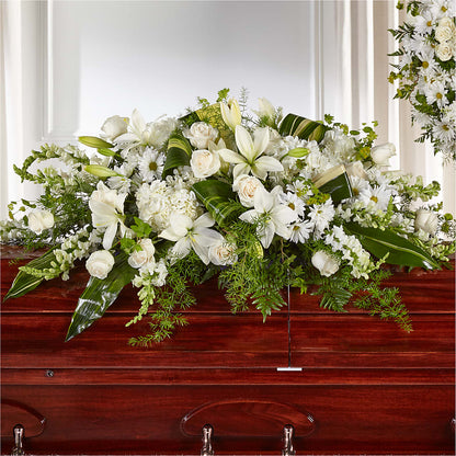 Abundance Casket Spray – BLUEMOON FLORAL & GIFT, Denver CO