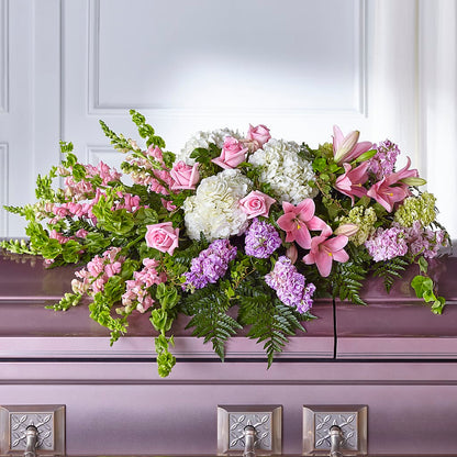 Life's Gratitude Casket Spray – BLUEMOON FLORAL & GIFT, Denver CO