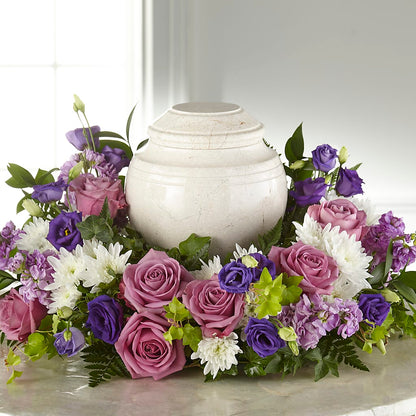 Blooming Sympathy Cremation Adornment – BLUEMOON FLORAL & GIFT, Denver CO