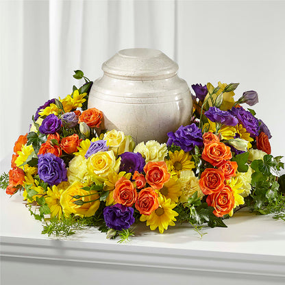 Blossoms of Remembrance Cremation Adornment – BLUEMOON FLORAL & GIFT, Denver CO
