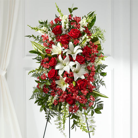 Everlasting Memory Standing Spray – BLUEMOON FLORAL & GIFT, Denver CO