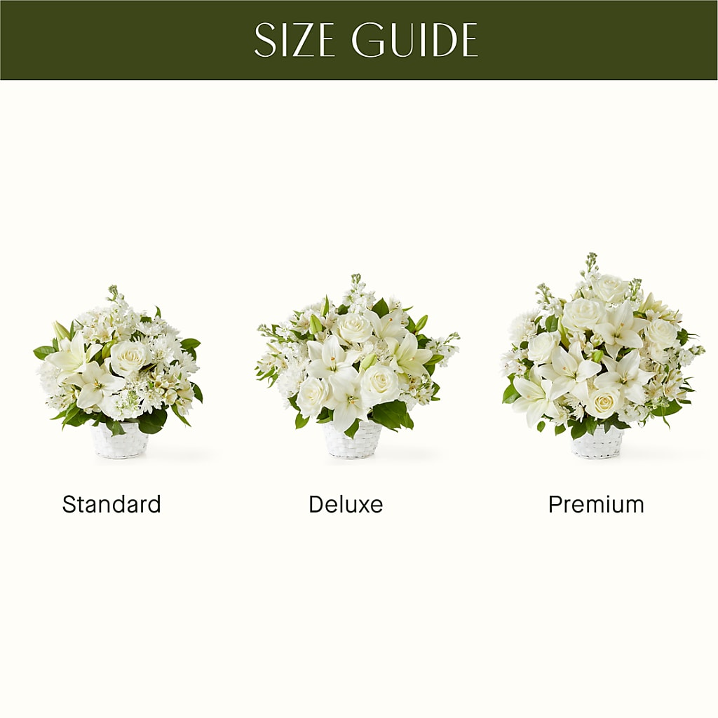 Peaceful Reflections Arrangement – BLUEMOON FLORAL & GIFT, Denver CO