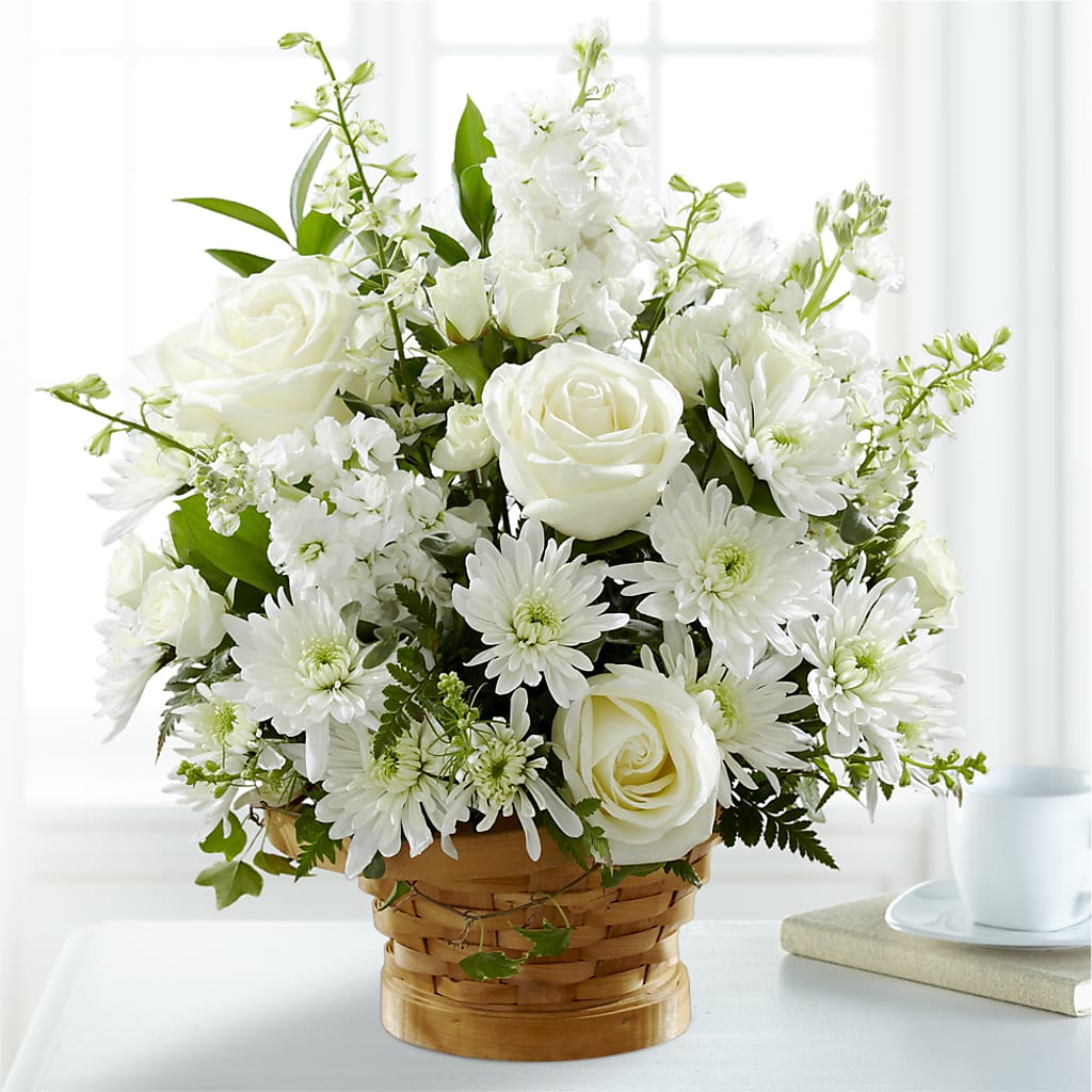 Heartfelt Condolences Arrangement – BLUEMOON FLORAL & GIFT, Denver CO
