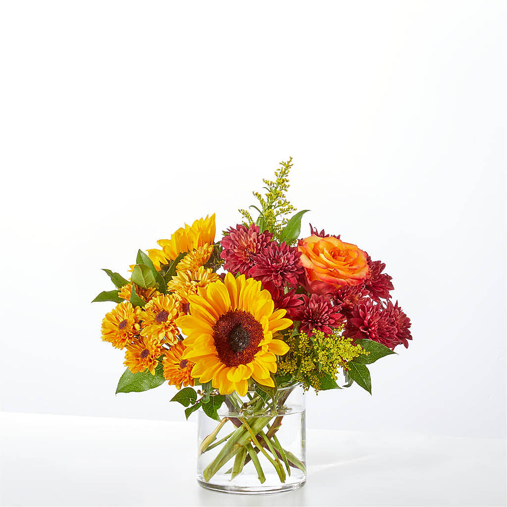 Flannel Scarf Bouquet – BLUEMOON FLORAL & GIFT, Denver CO