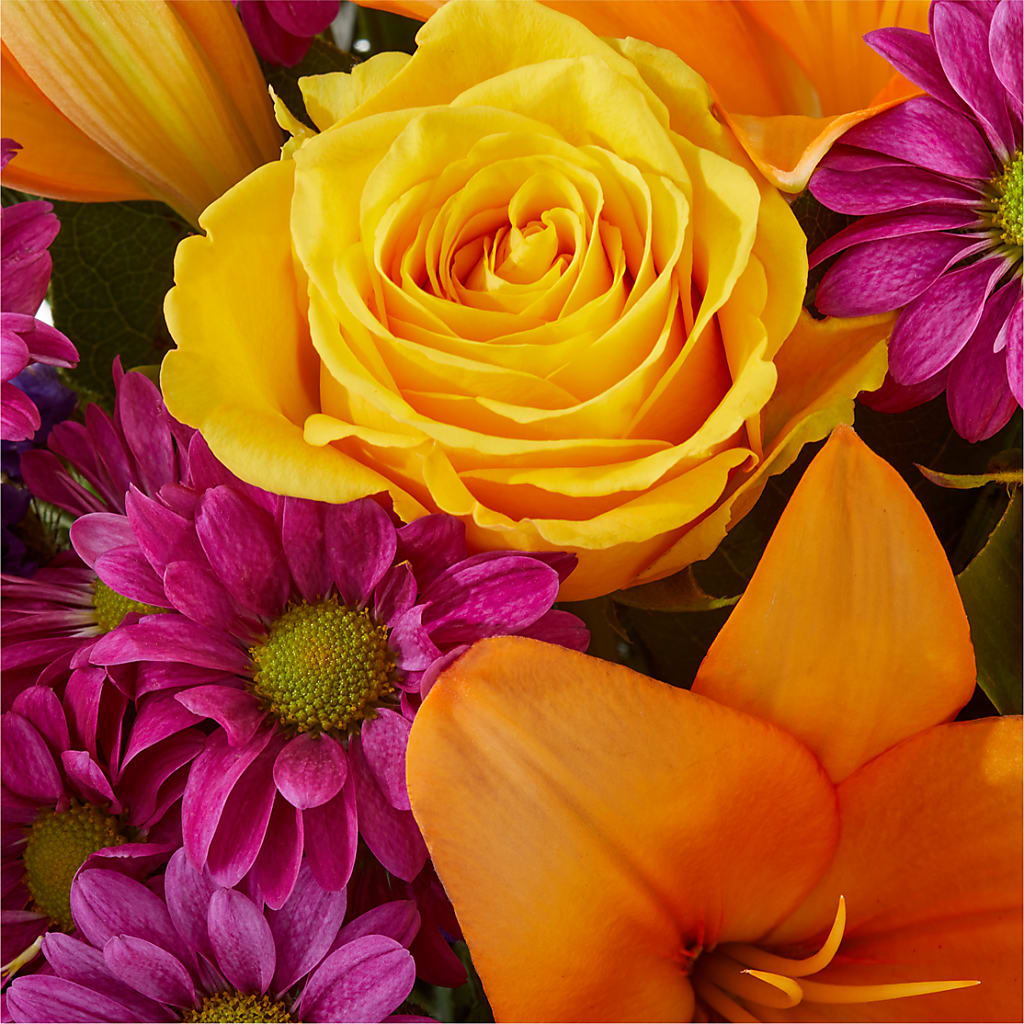 Colorful Visions Bouquet – BLUEMOON FLORAL & GIFT, Denver CO