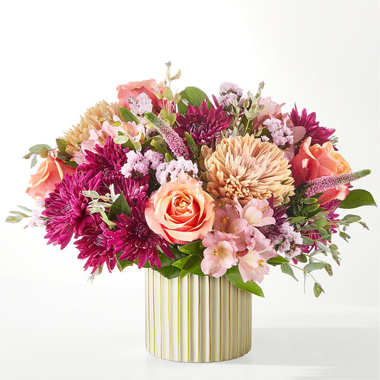 Berry Cobbler Bouquet with Ivory Vase – BLUEMOON FLORAL & GIFT, Denver CO