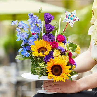 Star of the Day Floral Cake – BLUEMOON FLORAL & GIFT, Denver CO