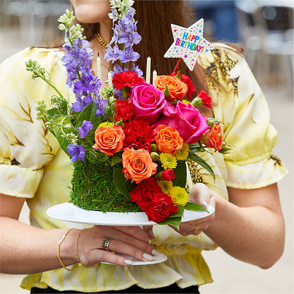 Best Year Yet Floral Cake – BLUEMOON FLORAL & GIFT, Denver CO