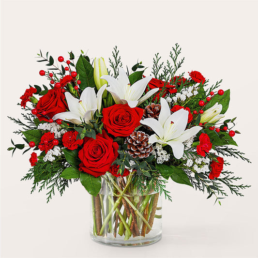 Best in Snow Bouquet – BLUEMOON FLORAL & GIFT, Denver CO