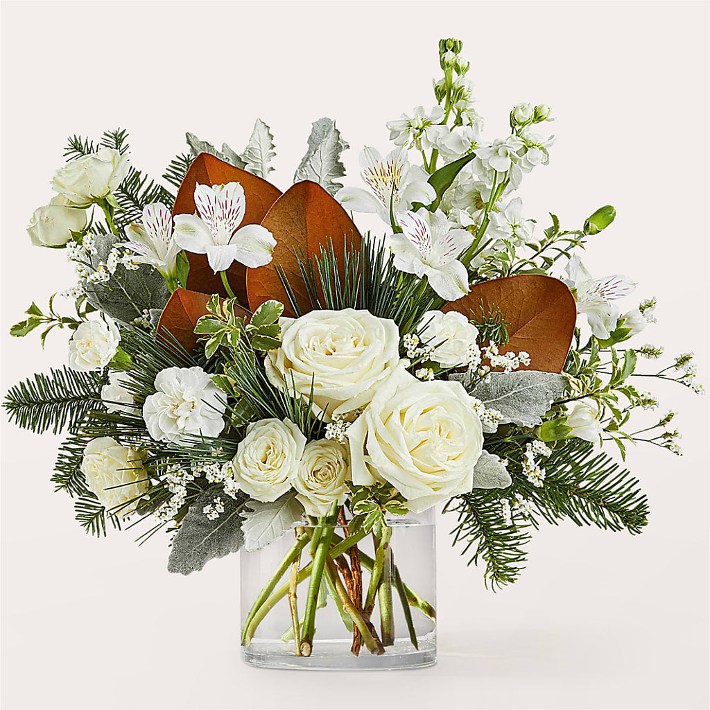 Fresh Snowfall Bouquet – BLUEMOON FLORAL & GIFT, Denver CO